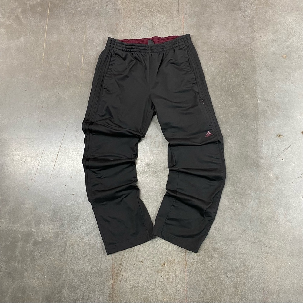 VTG Adidas Black‎ Track Pants Burgundy Men’s L